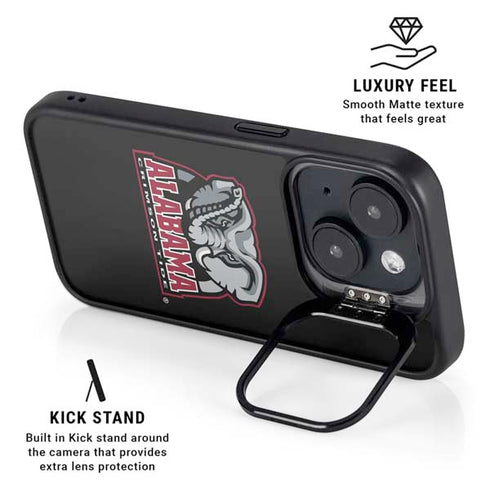 University of Alabama Primary Logo iPhone 15 Kickstand Case